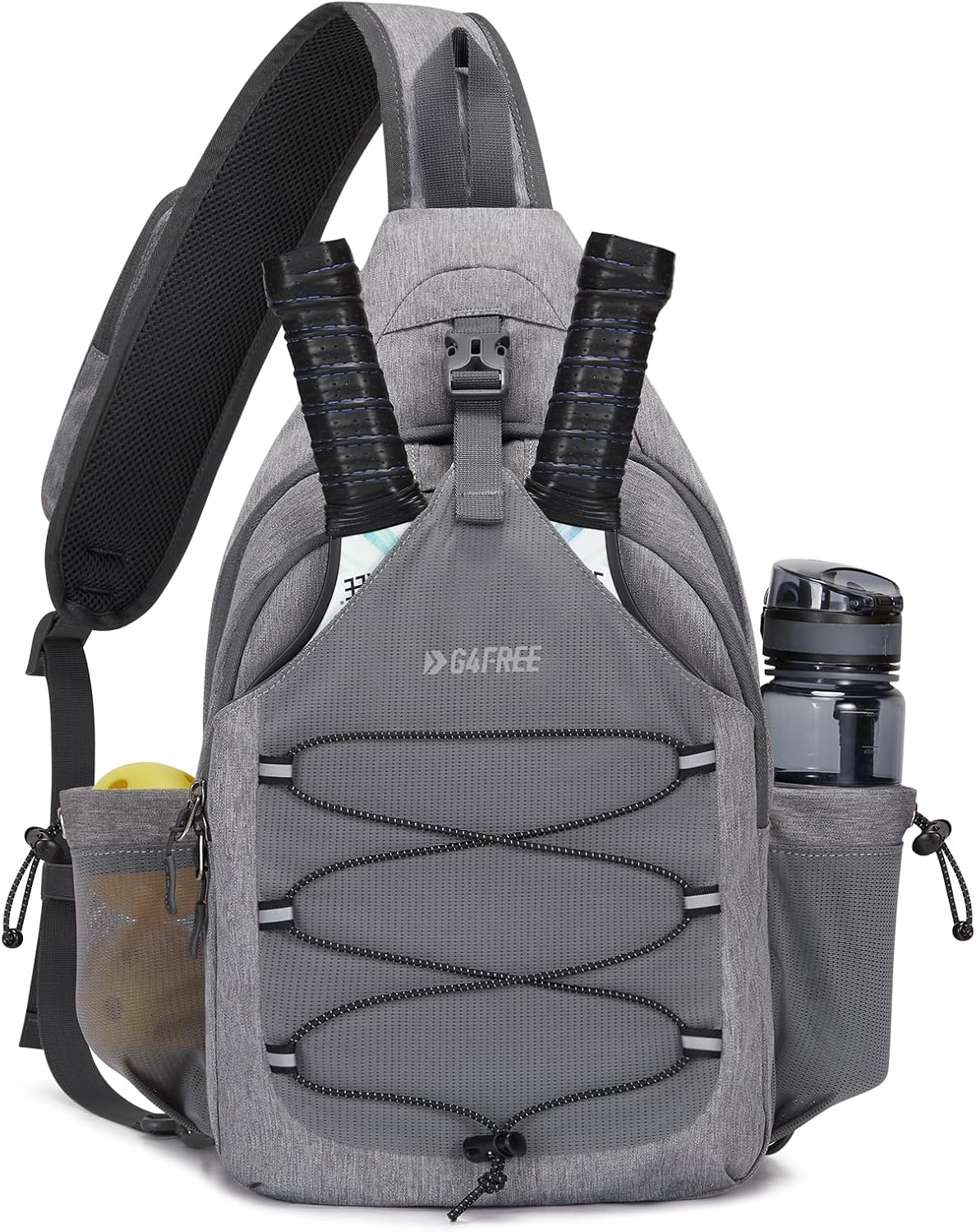 G4Free Pickleball Bag, Crossbody Sling Bag for Men Women