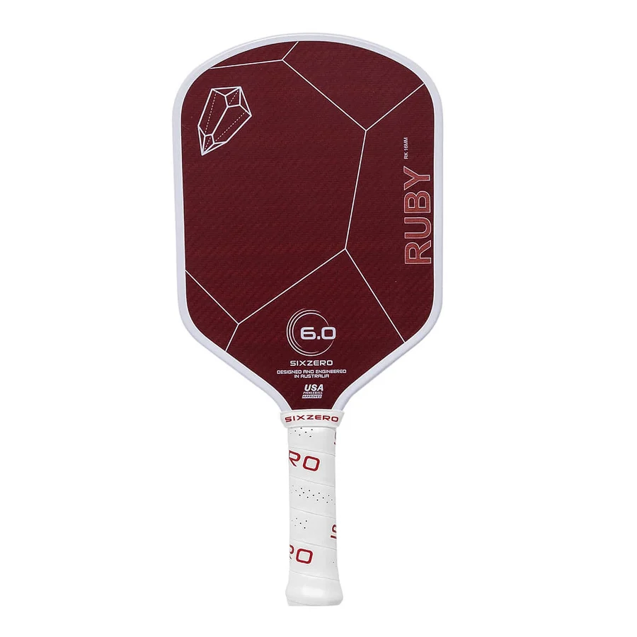 Six Zero Ruby 16mm Pickleball Paddle