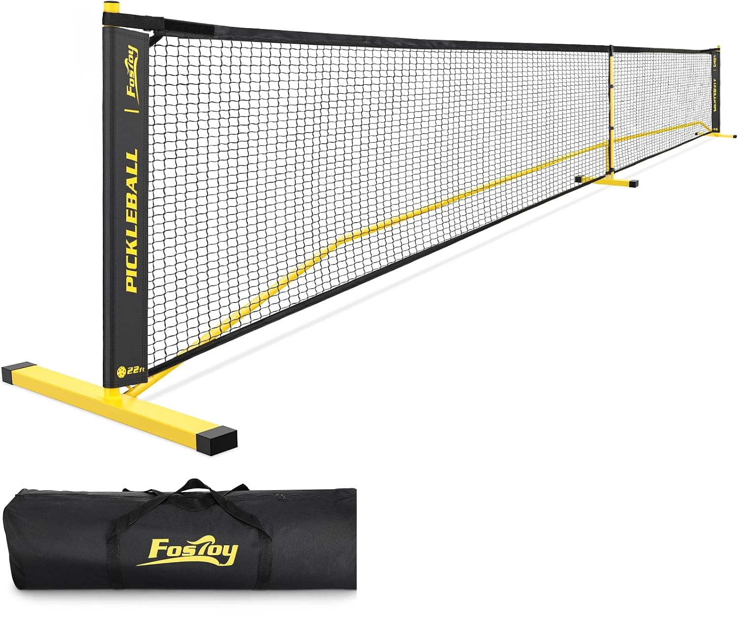 Fostoy 22 FT Pickleball Net Regulation Full Size